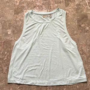Zella light green workout tank top